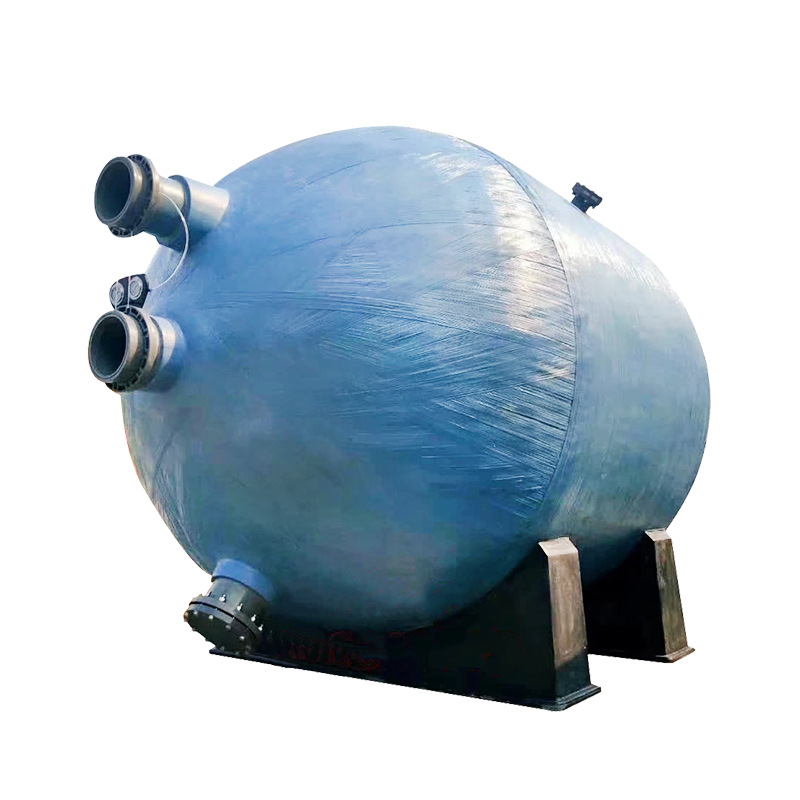 SW大型玻璃纖維單層臥式砂缸過濾器