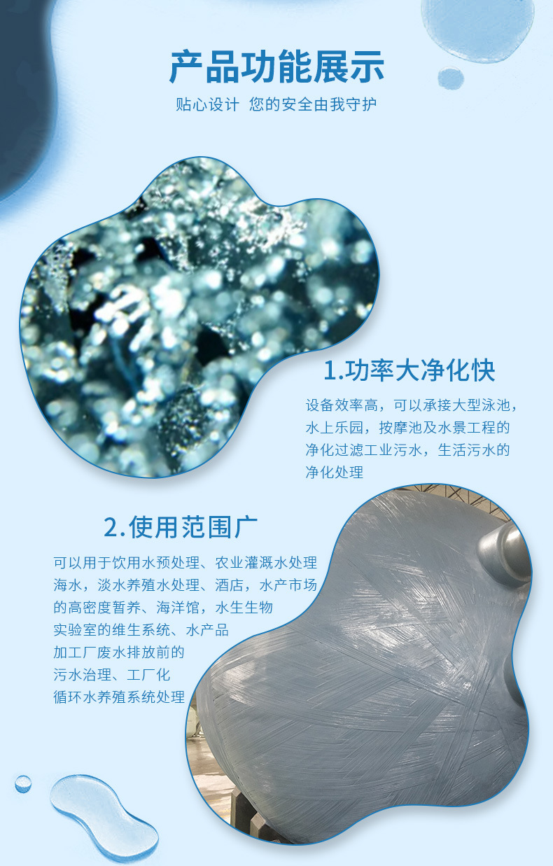 SW大型玻璃纖維單層臥式砂缸過濾器(圖8)