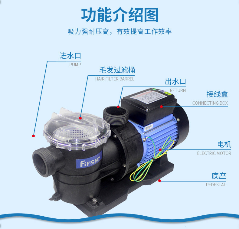 法思樂(lè)FTP系列塑料循環(huán)水泵(圖5)