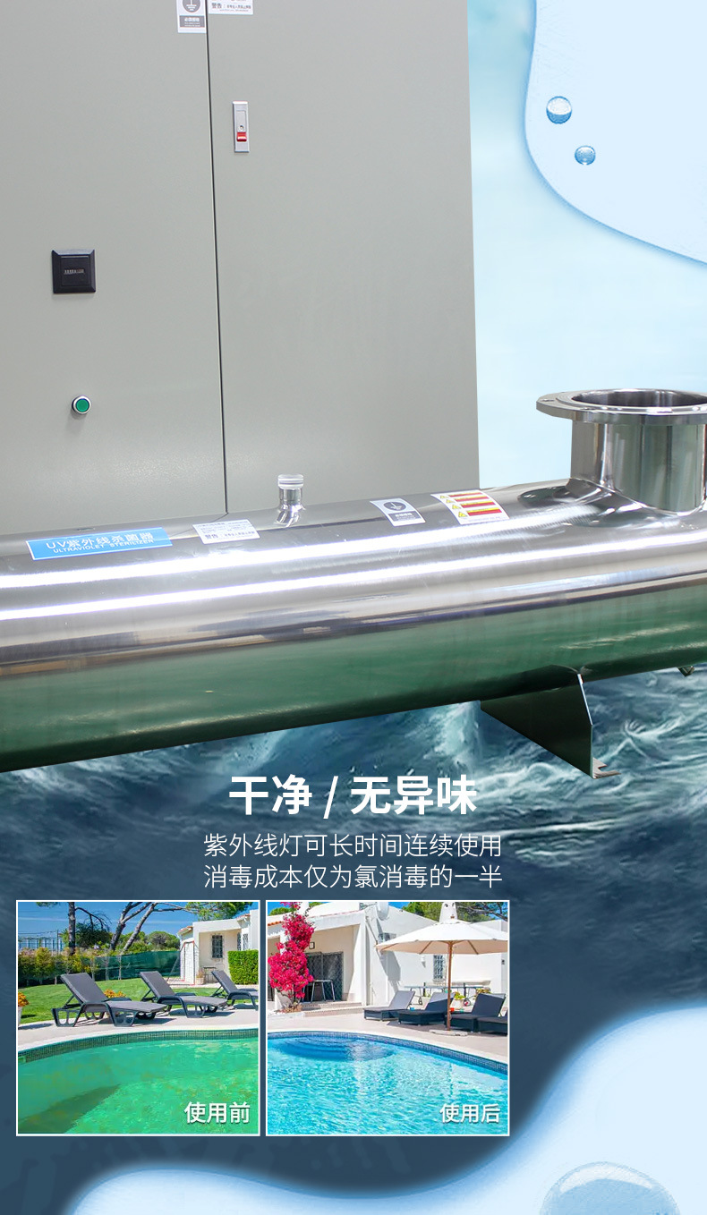 法思樂(lè)UV-S不銹鋼紫外線消毒器(圖7)