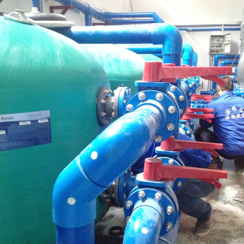 游泳池機房設備案例