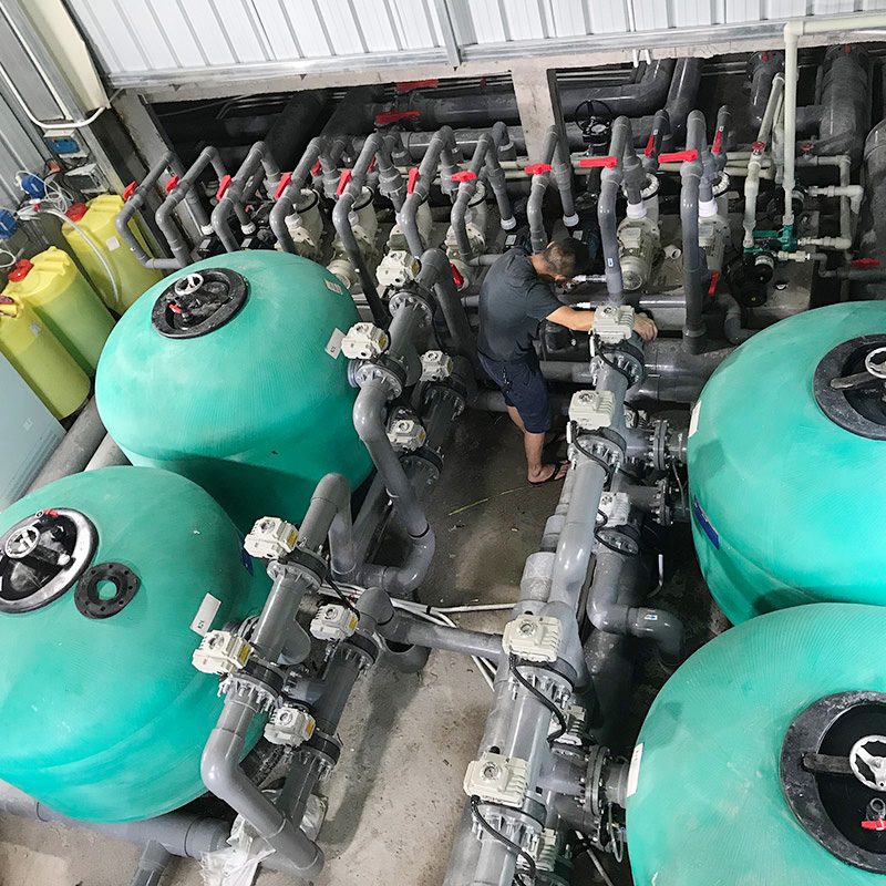 廣州室外游泳池設備案例