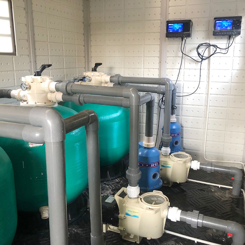 蘇州別墅戶外游泳池設備案例